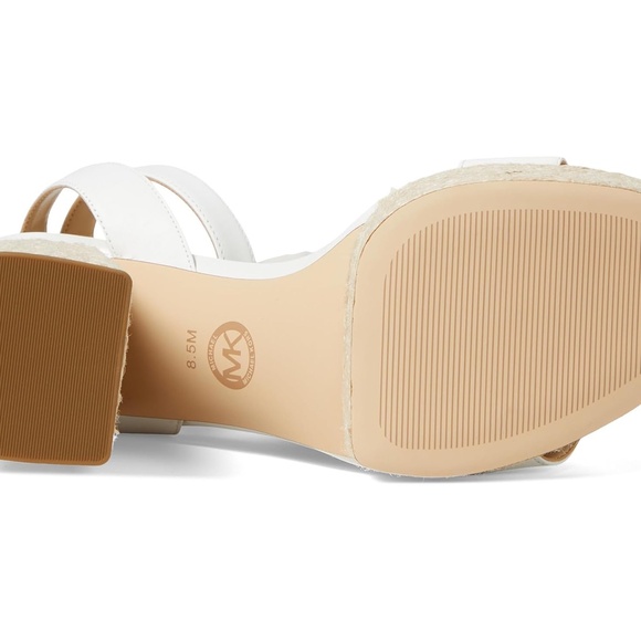 Only worn once! Michael Kors Ashton Espadrille High Heel Platform Sandals - Picture 6 of 14